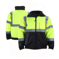 Construção à prova d&#39;água Parka Winter Hi vis Vis Bomber